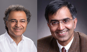 Umesh Vazirani and Sanjeev Arora